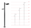 Светильник серии Монако 20W RGBW L02C-002D UNI HAUSS